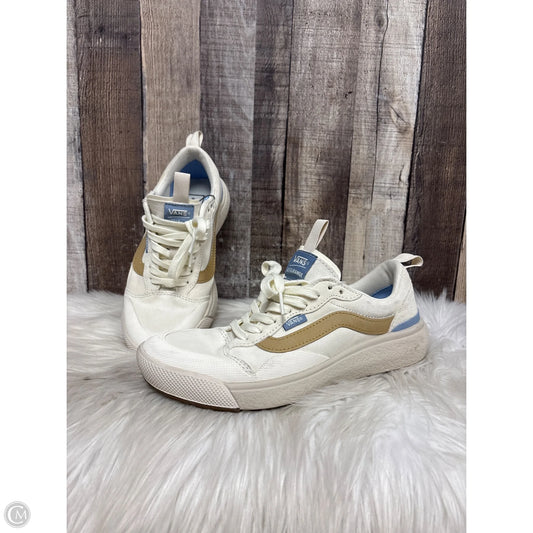 Shoes Sneakers By Vans In Beige, Size: 7.5