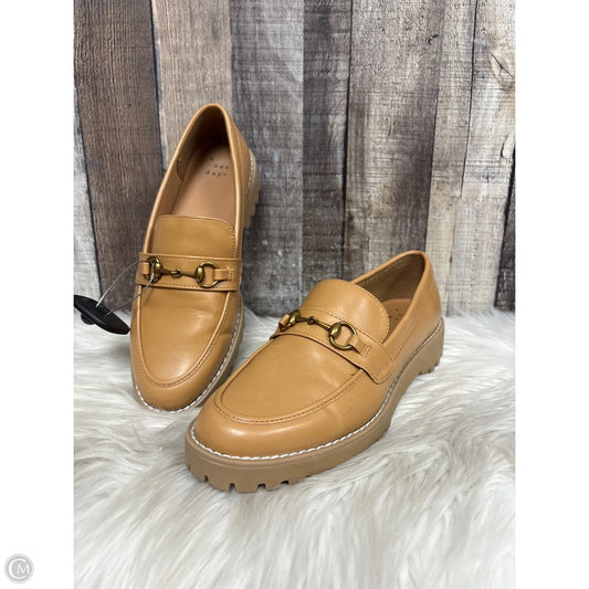 Shoes Heels Block By A New Day In Brown, Size: 8