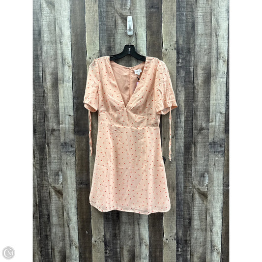Dress Casual Short By Le Lis In Peach, Size: M