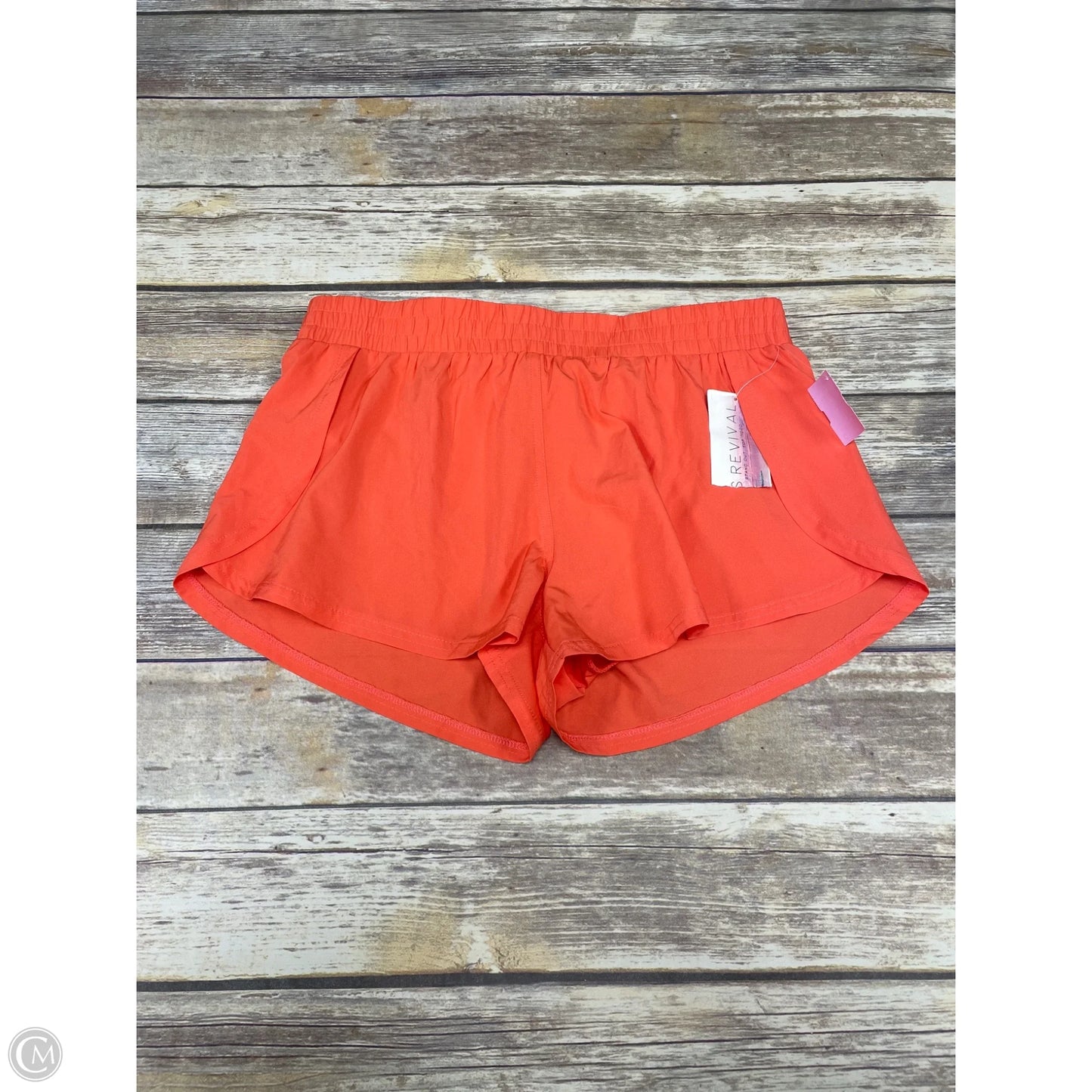 Athletic Shorts By As Revival In Orange, Size: L