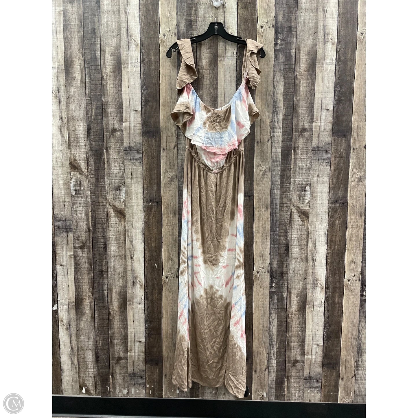 Dress Casual Maxi By Young Fabulous & Broke In Tie Dye Print, Size: S