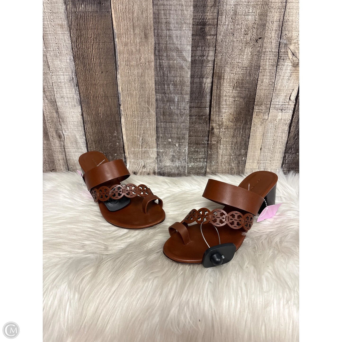 Sandals Designer By Tory Burch In Brown, Size: 9