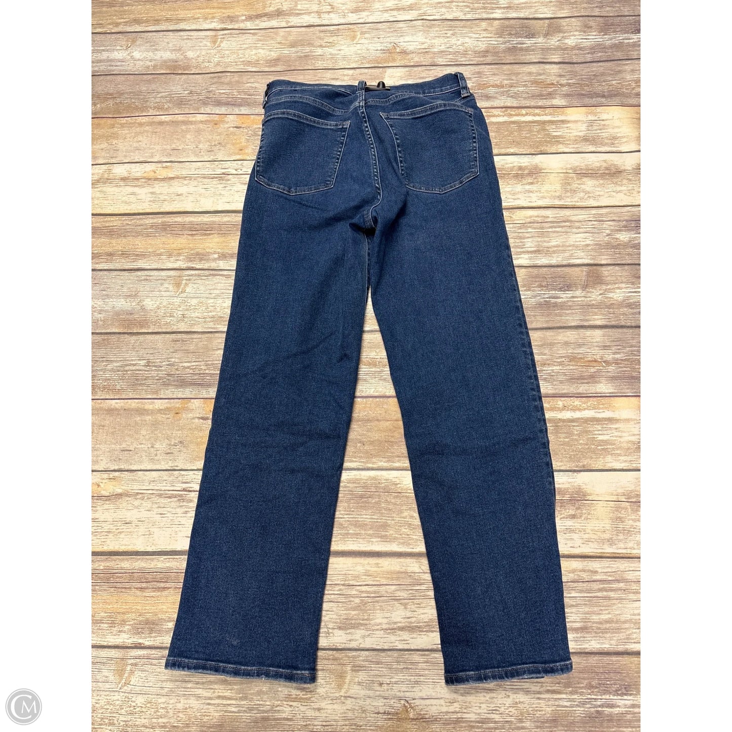 Jeans Straight By J. Crew In Blue Denim, Size: 6