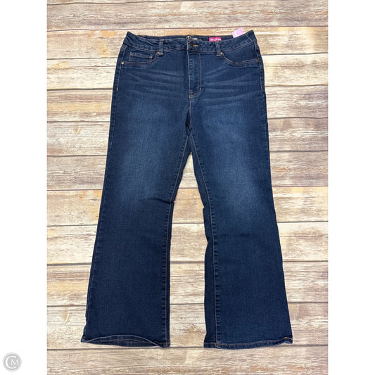 Jeans Straight By Cme In Blue Denim, Size: 16