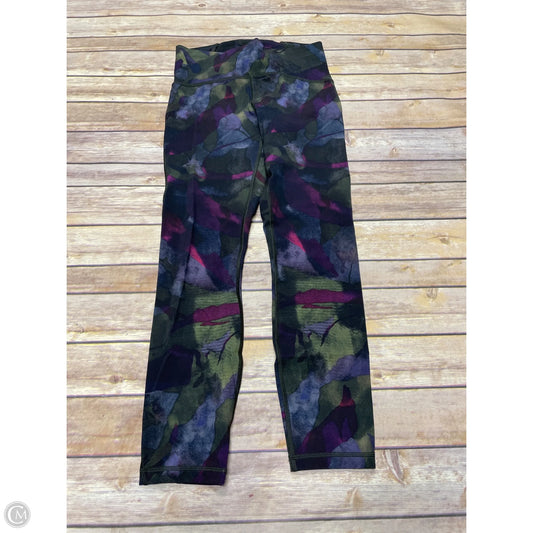 Athletic Leggings By Lululemon In Multi-colored, Size: 6