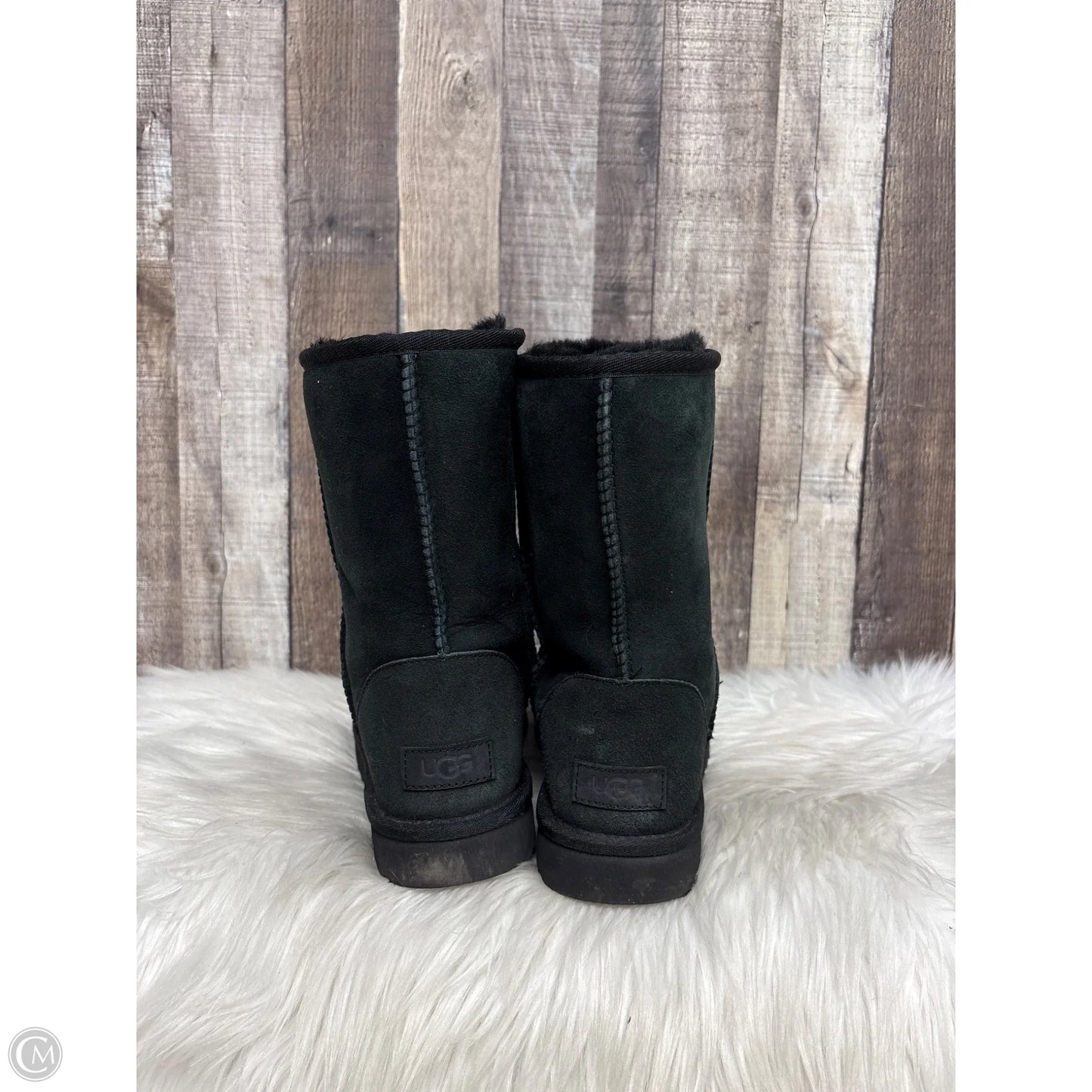 Boots Designer By Ugg In Black, Size: 9