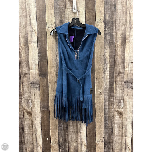Dress Casual Short By Cmf In Blue, Size: S