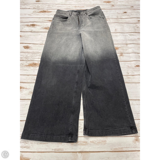 Jeans Wide Leg By Kenneth Cole In Grey, Size: 8