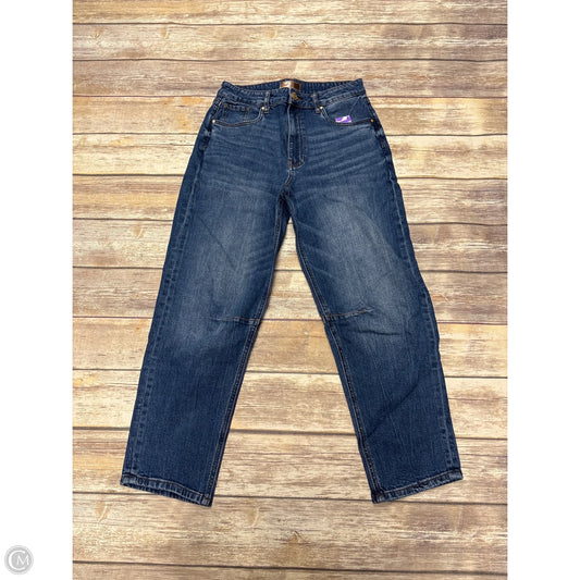 Jeans Straight By Kut In Blue Denim, Size: 0