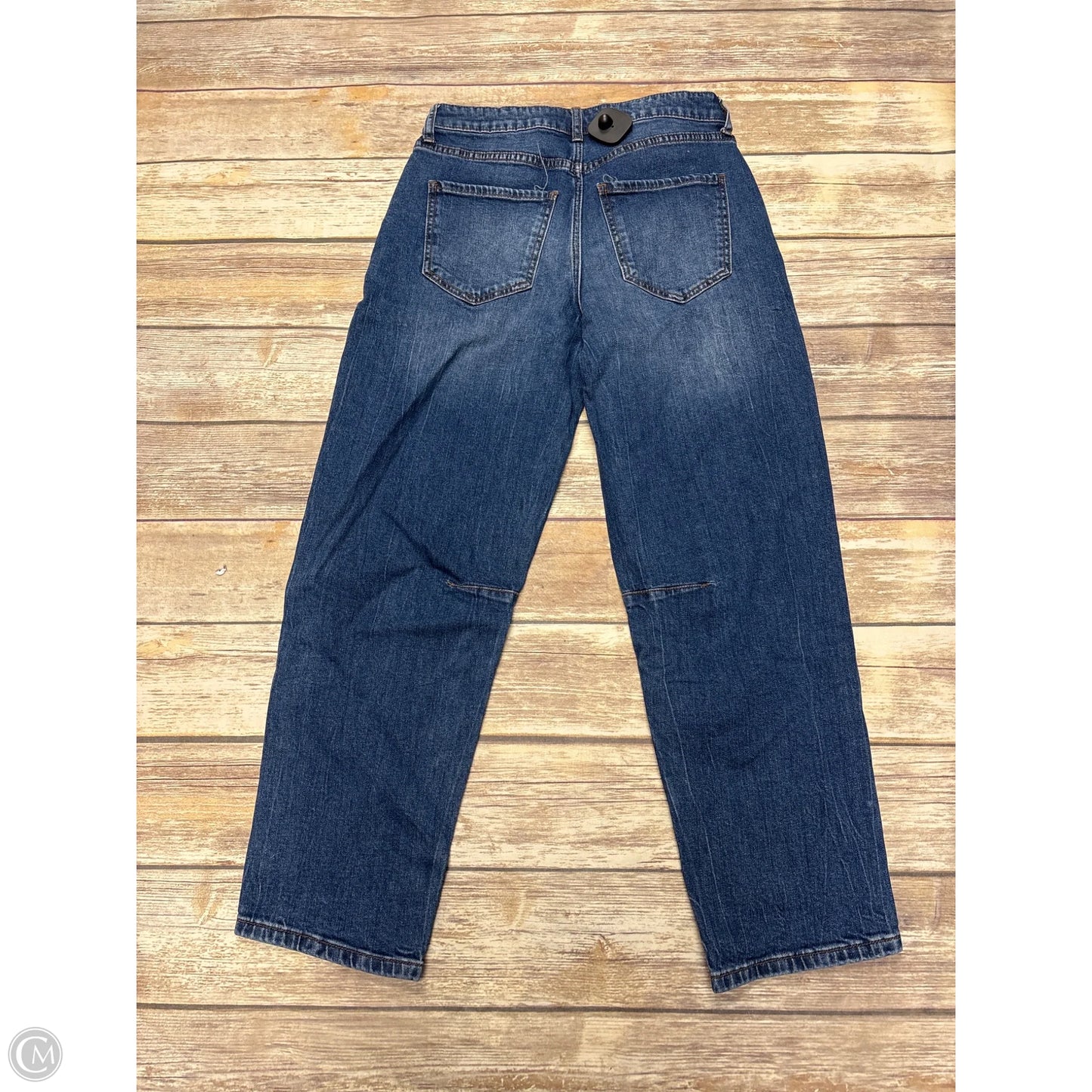 Jeans Straight By Kut In Blue Denim, Size: 0
