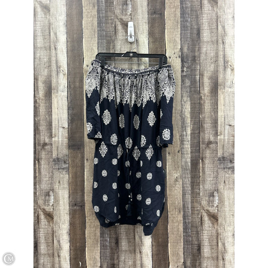 Swimwear Cover-up By Blue Island In Navy, Size: M