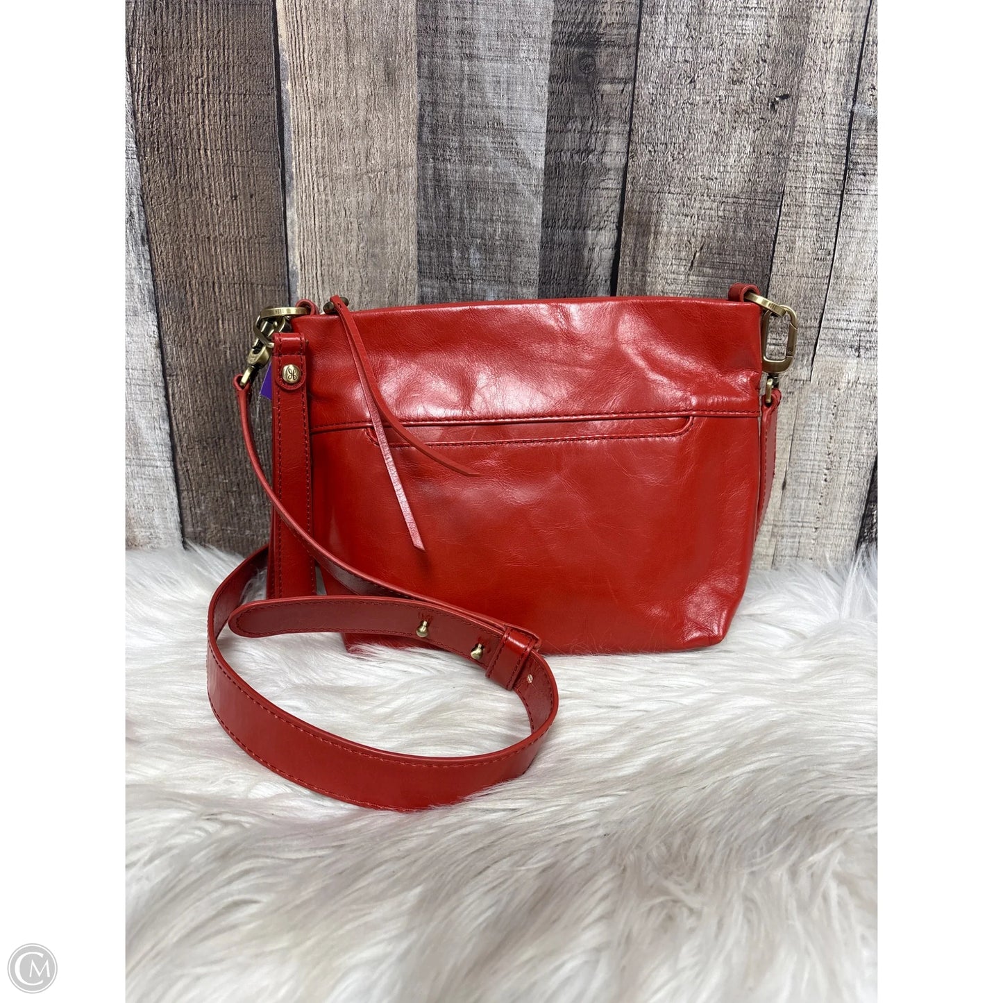 Crossbody Leather By Hobo Intl, Size: Medium