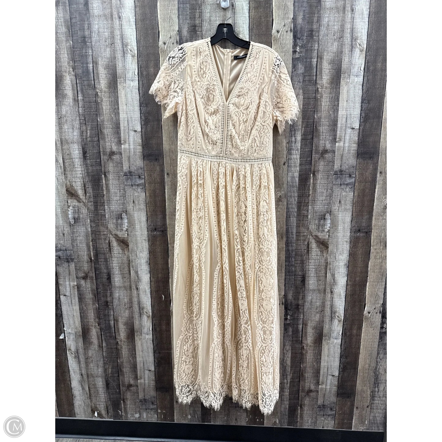 Dress Casual Maxi By Merokeety In Cream, Size: L