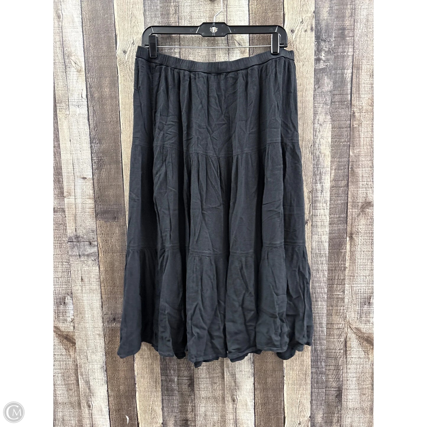 Skirt Maxi By So In Black, Size: L