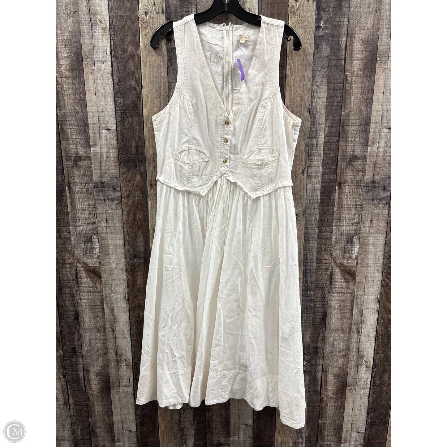 Dress Casual Maxi By Pilcro In White, Size: L