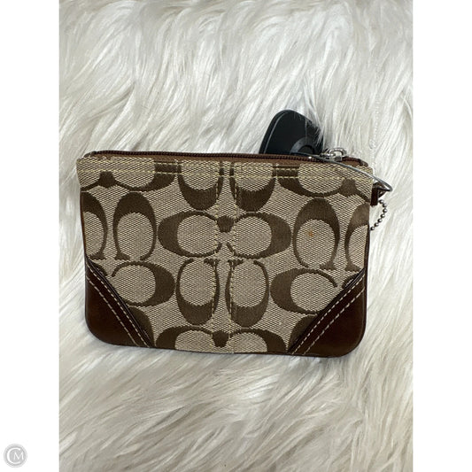 Wristlet Designer By Coach, Size: Small