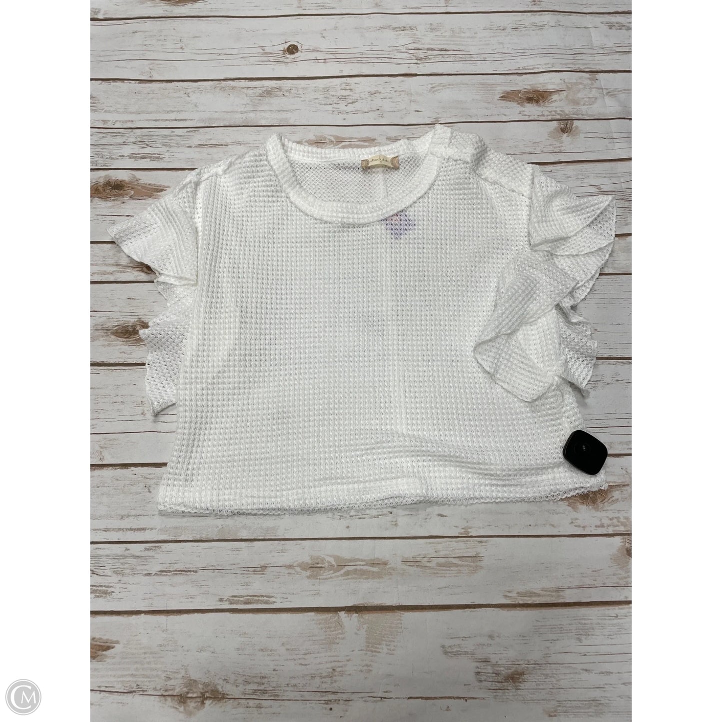 Top Short Sleeve By Altard State In White, Size: S
