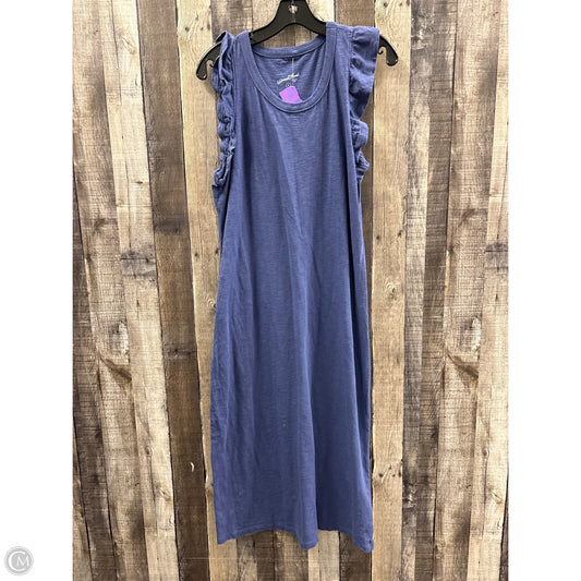 Dress Casual Maxi By Universal Thread In Navy, Size: M