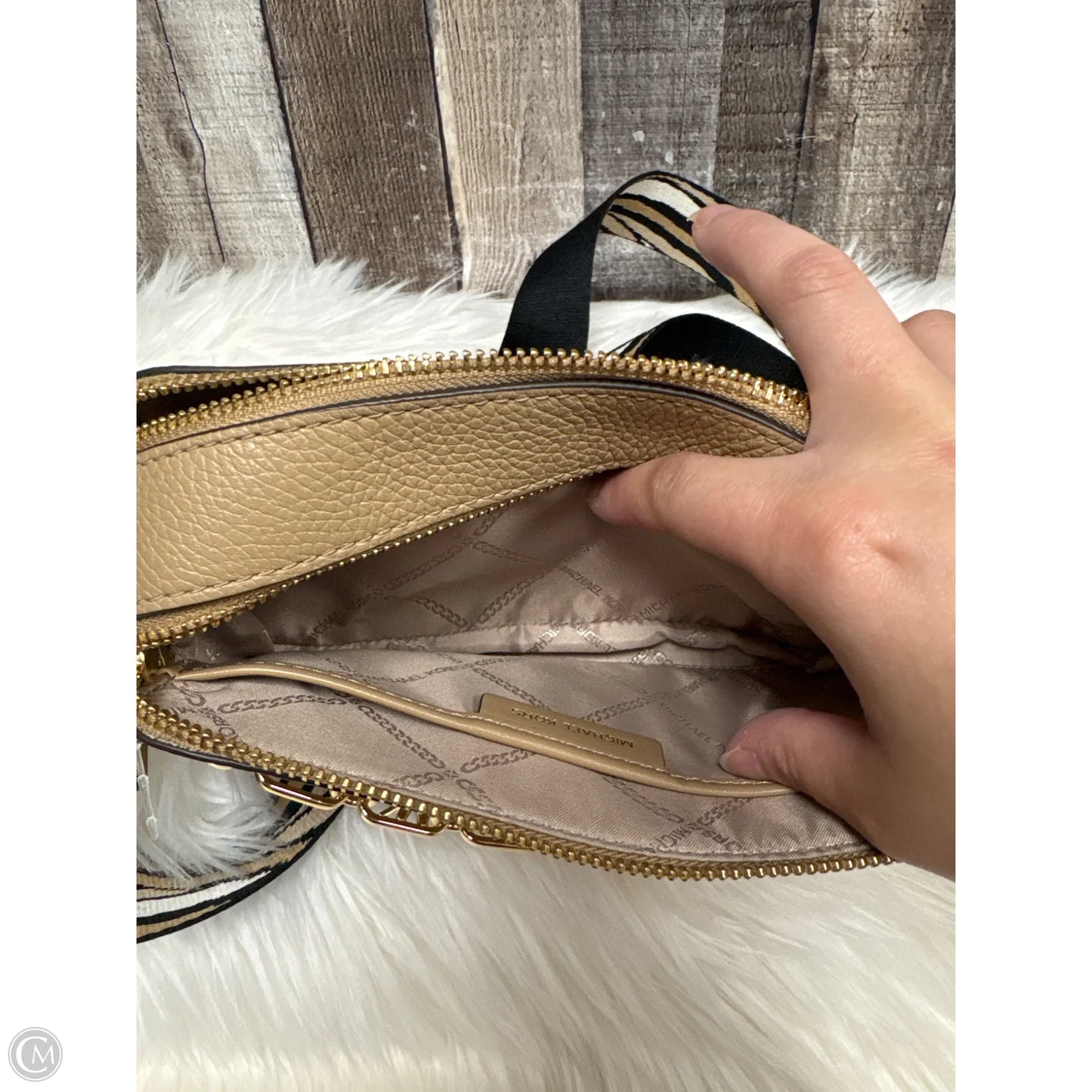 Crossbody Designer By Michael Kors, Size: Small