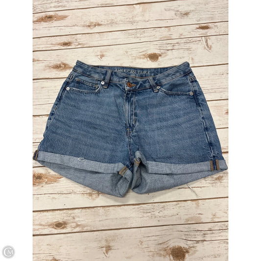 Shorts By American Eagle In Blue Denim, Size: 4