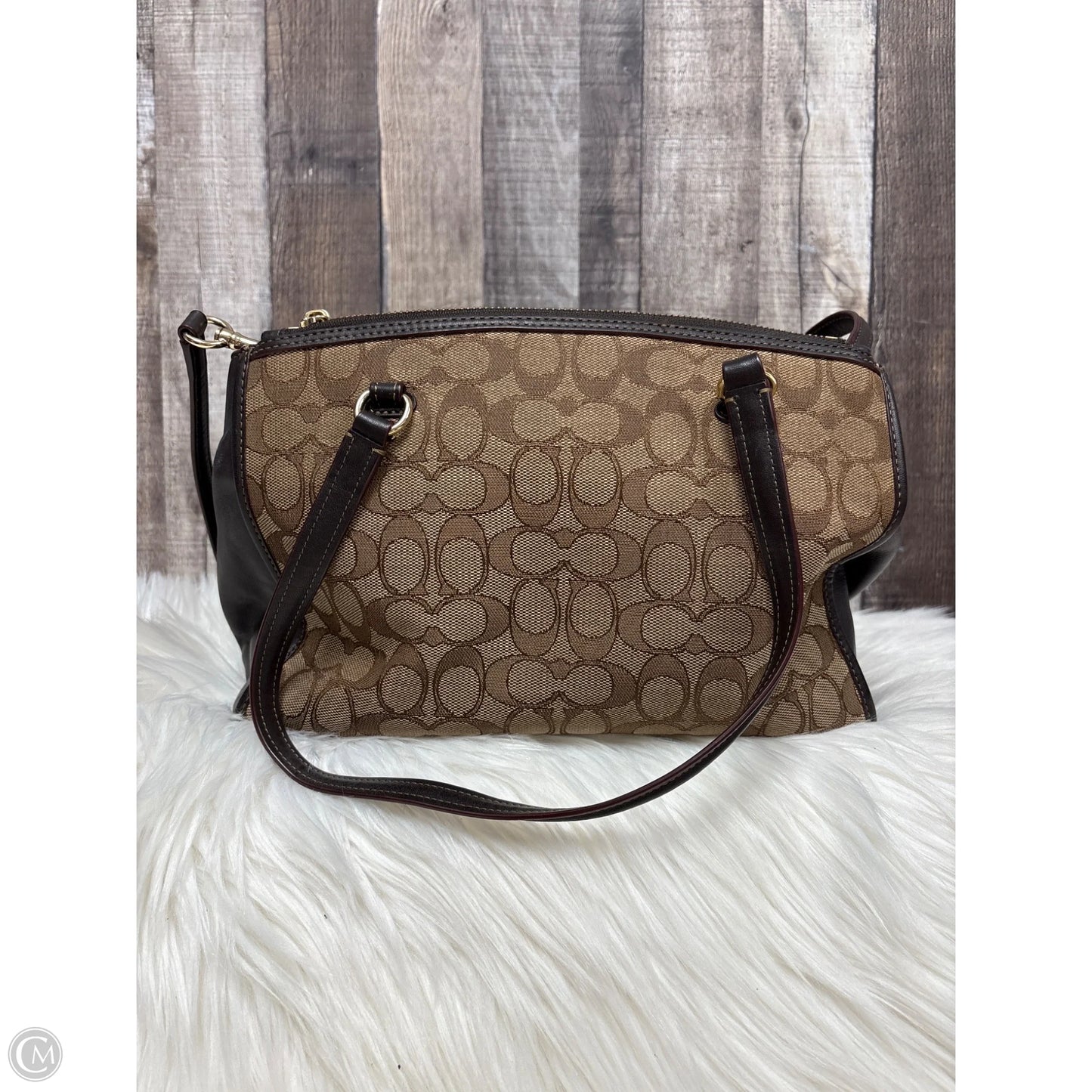 Handbag Designer By Coach, Size: Medium