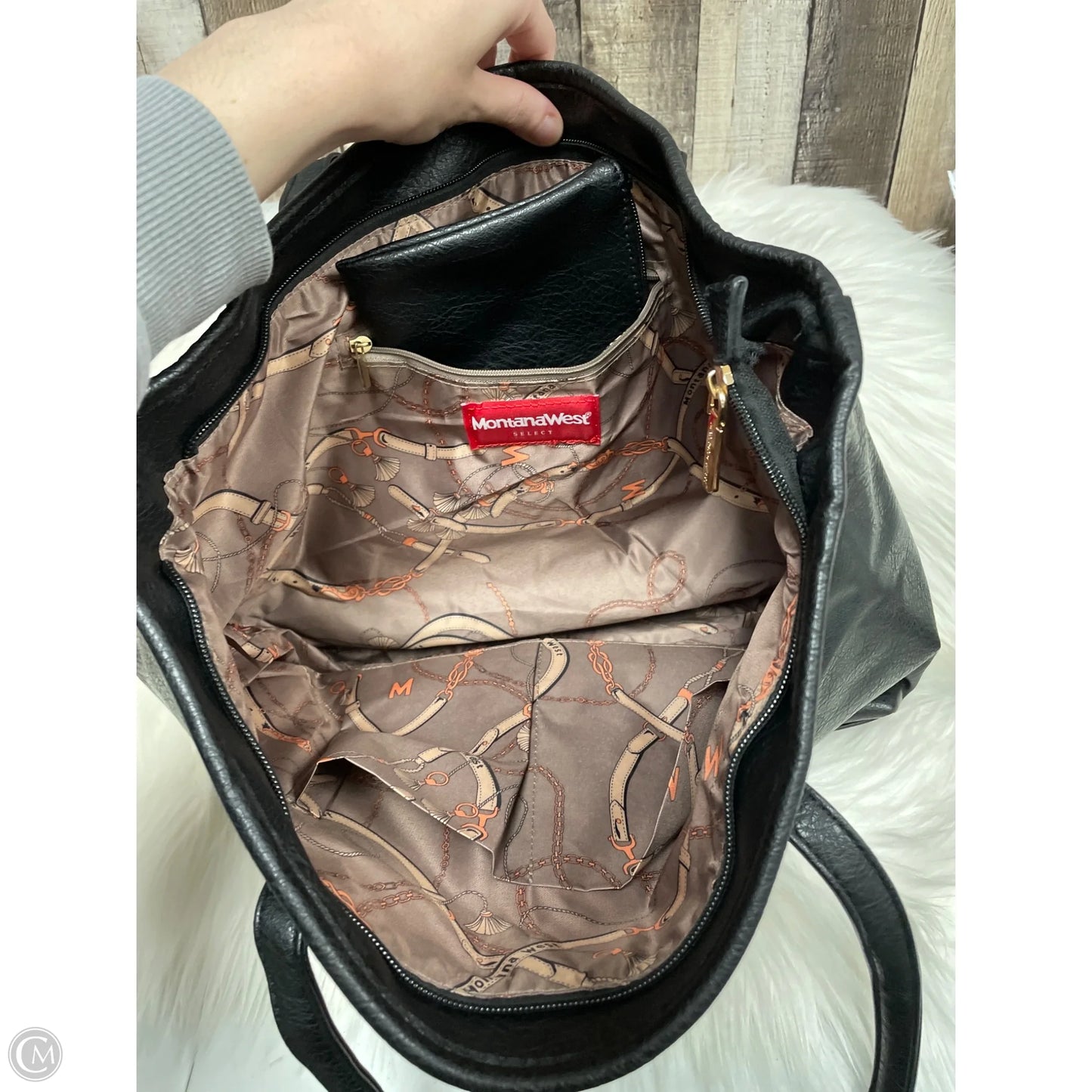 Handbag By Montana West, Size: Large