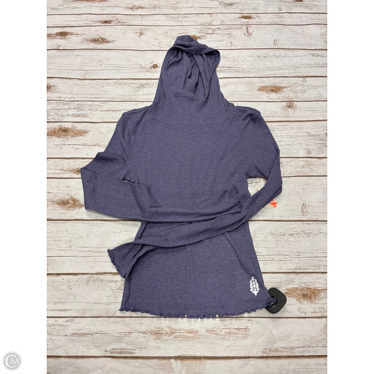 Top Long Sleeve By Free People In Purple, Size: S