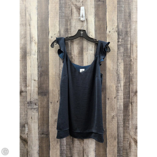 Top Sleeveless By Cabi In Navy, Size: S