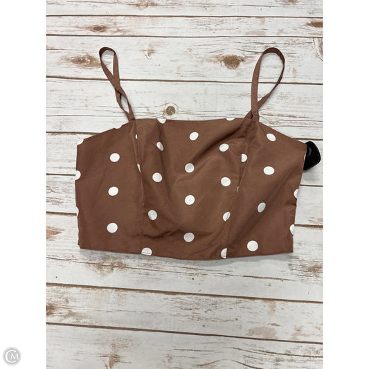 Top Sleeveless By Old Navy In Polkadot Pattern, Size: S