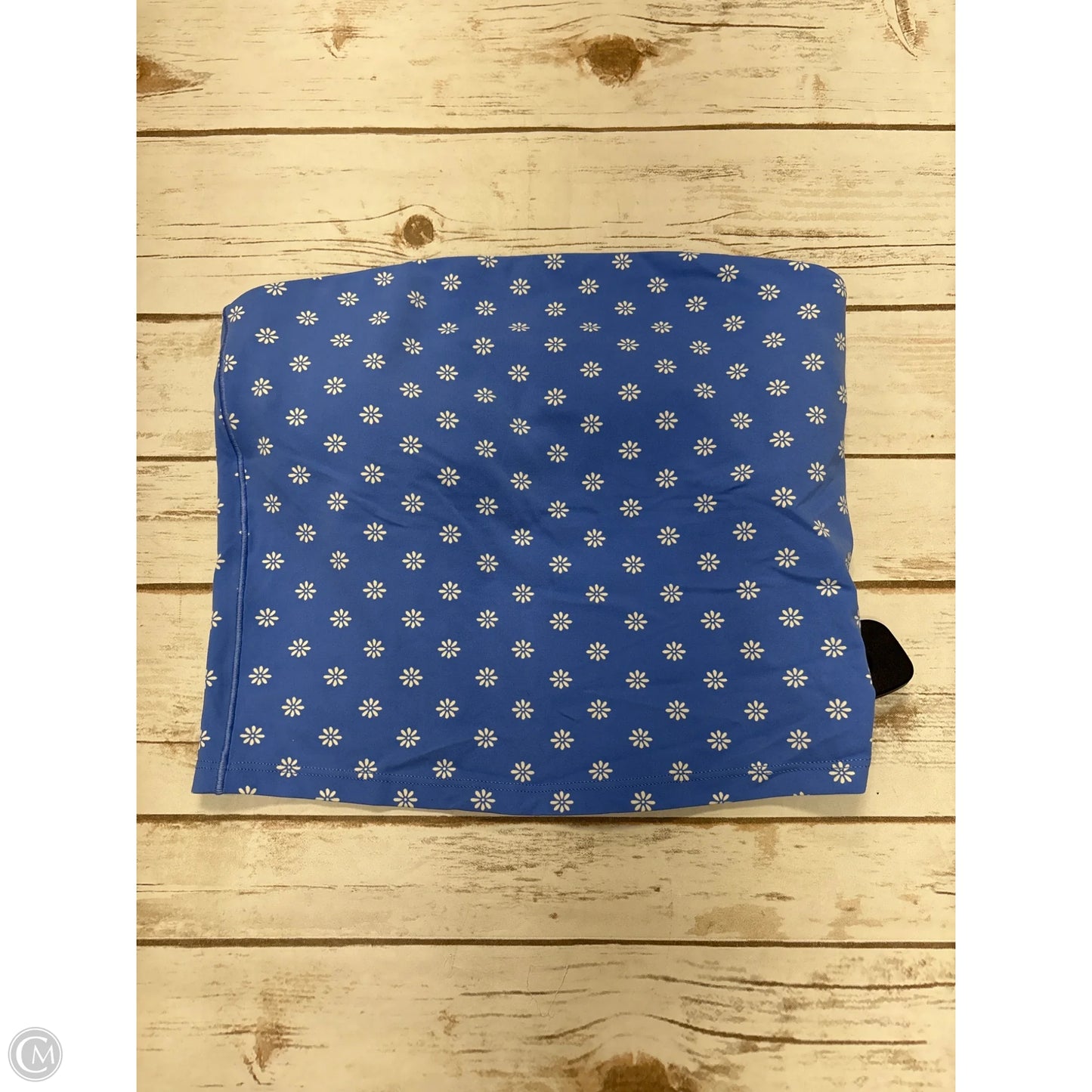 Top Sleeveless By Offline In Blue & White, Size: S