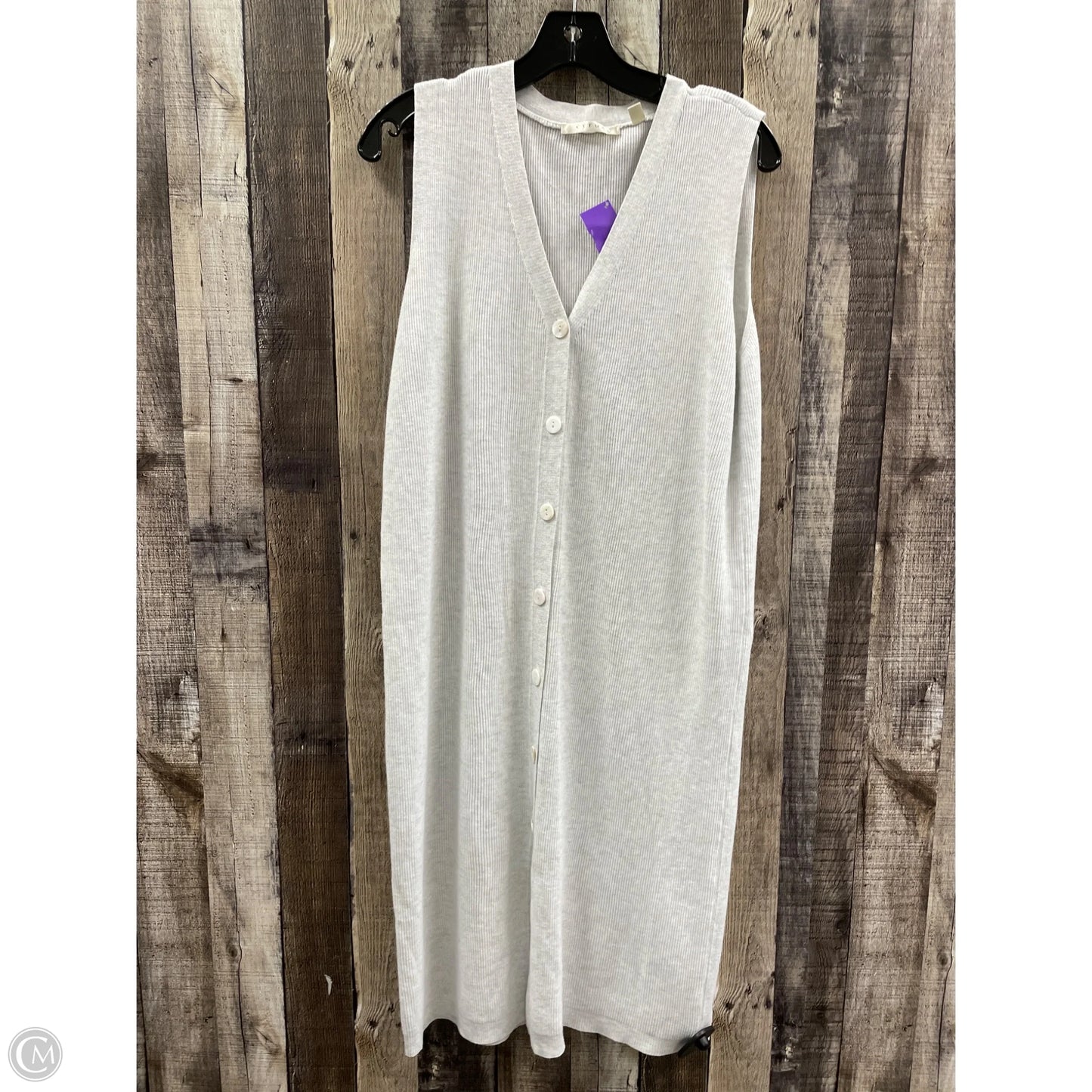 Dress Casual Midi By Cyrus In Grey, Size: L
