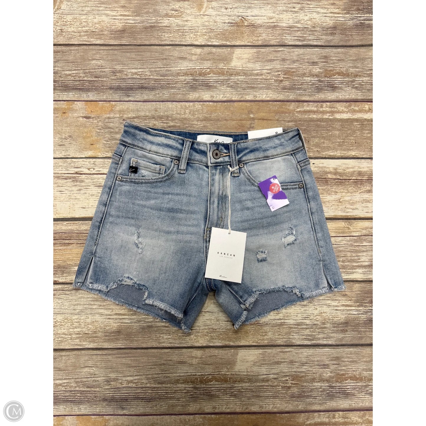 Shorts By Kancan In Blue Denim, Size: S