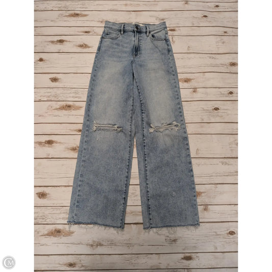 Jeans Wide Leg By Hidden In Blue Denim, Size: 0