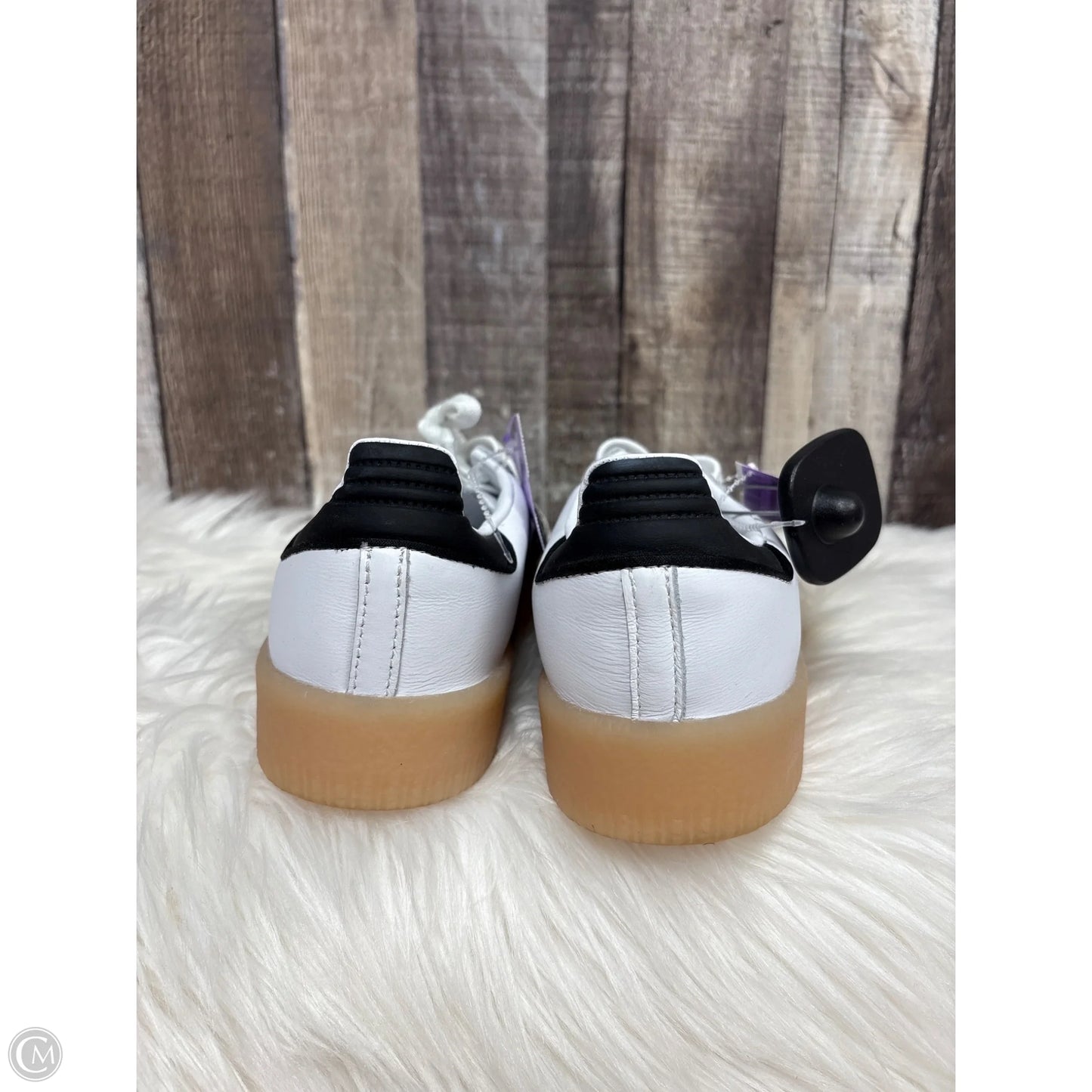 Shoes Athletic By Adidas In Black & White, Size: 7