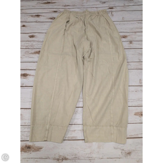 Pants Wide Leg By Free People In Tan, Size: M