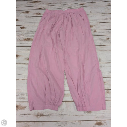 Pants Wide Leg By Double Zero In Pink, Size: M