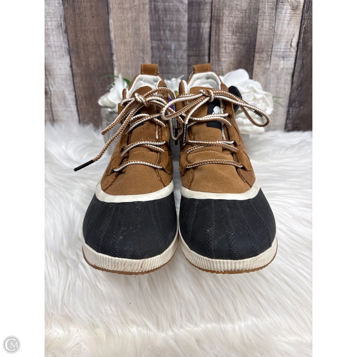 Boots Ankle Flats By Sorel In Brown, Size: 7.5