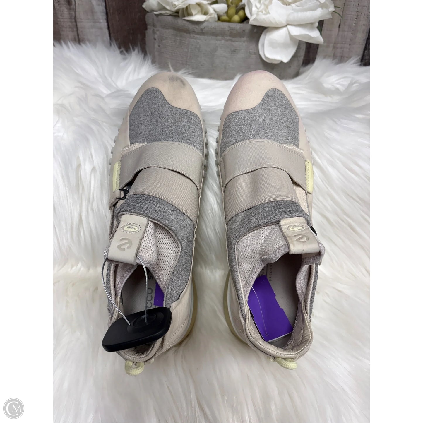 Shoes Sneakers By Ecco In Beige, Size: 9