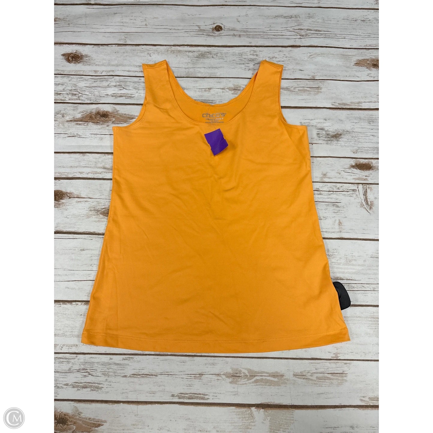 Tank Top By Chicos In Gold, Size: S