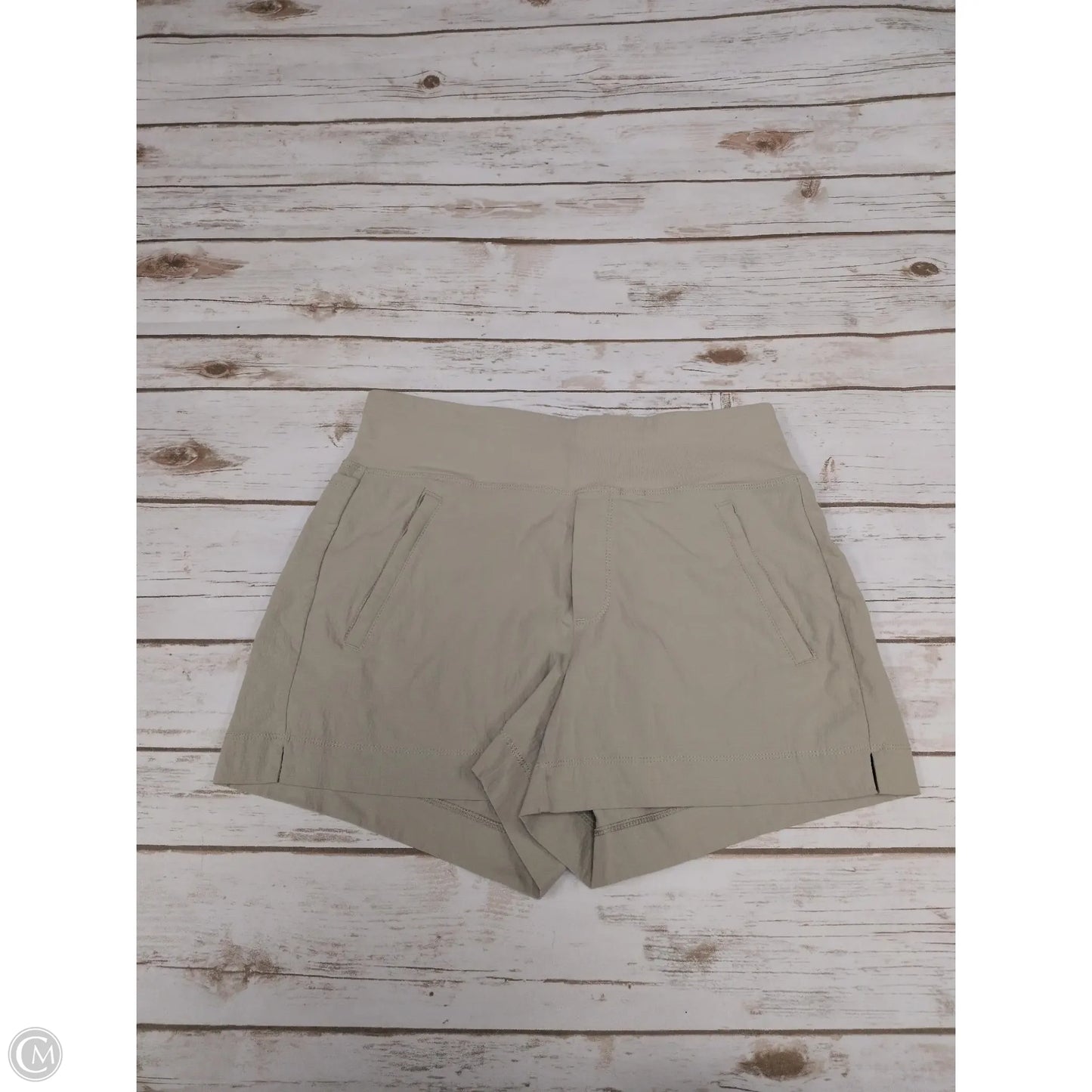 Athletic Shorts By Athleta In Tan, Size: 6