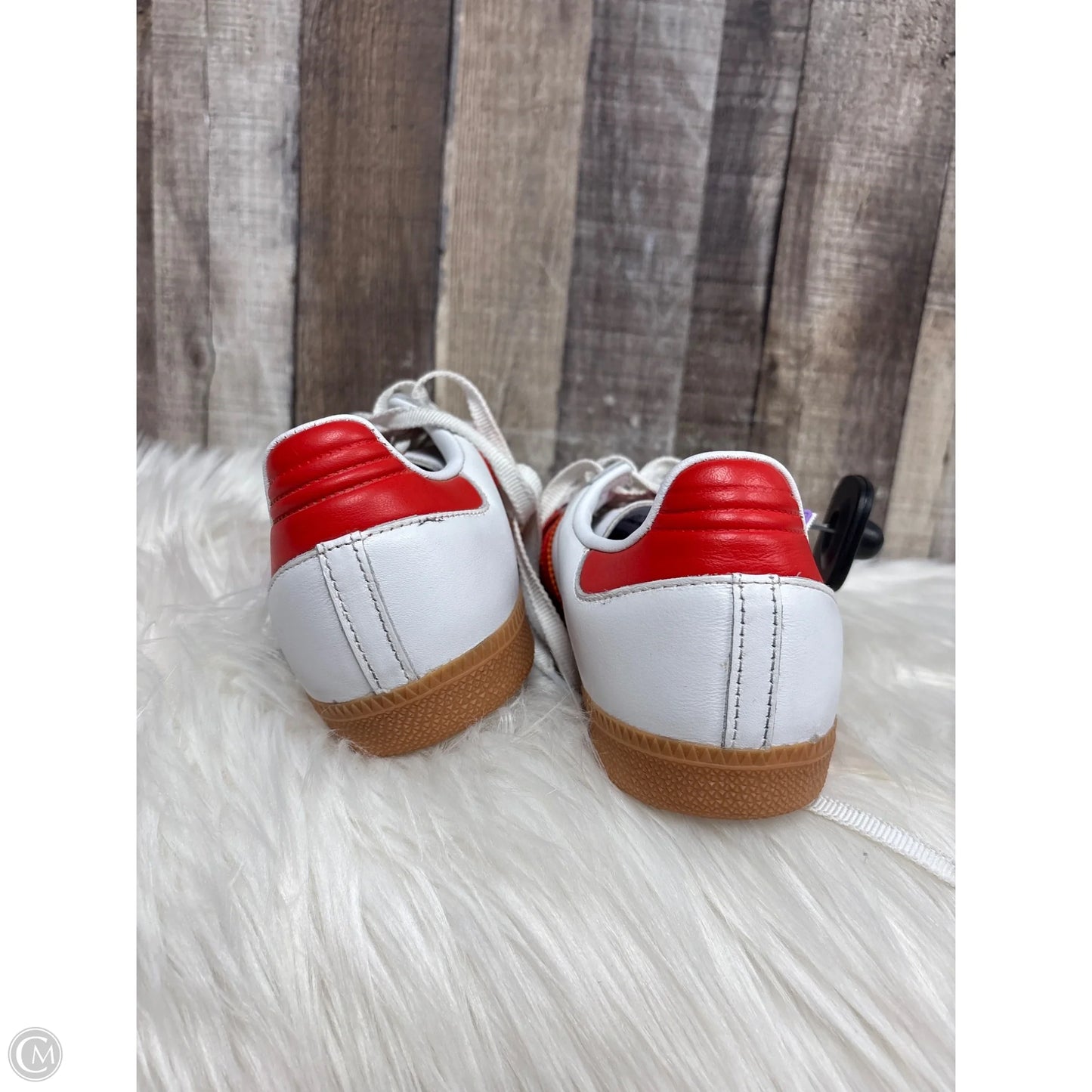 Shoes Athletic By Adidas In White, Size: 8.5