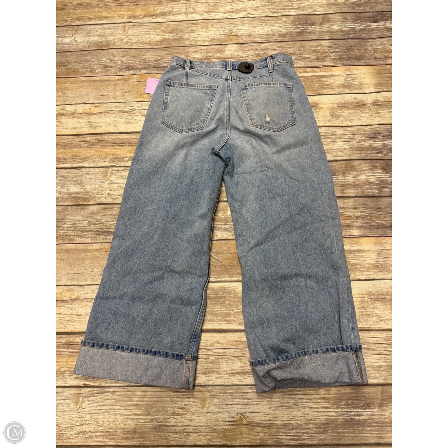 Jeans Wide Leg By Universal Thread In Blue Denim, Size: 6