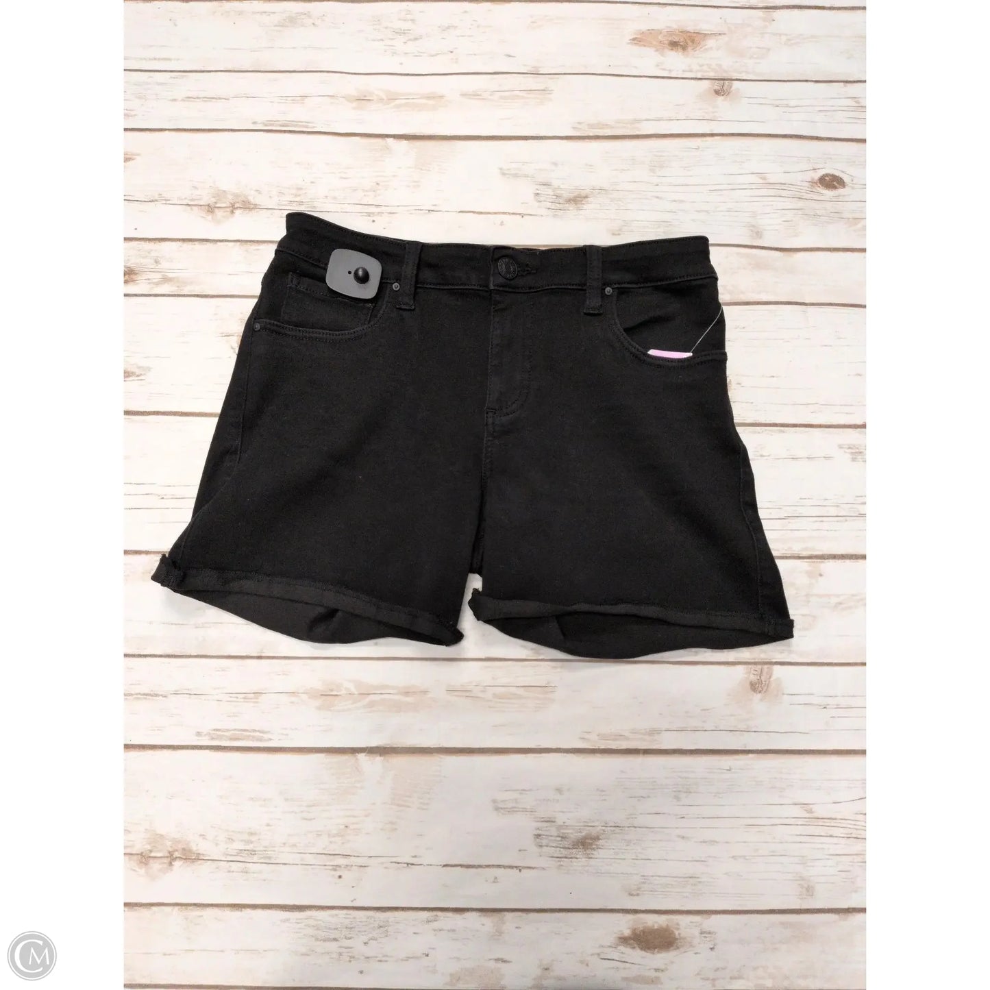 Shorts By Kut In Black Denim, Size: 6