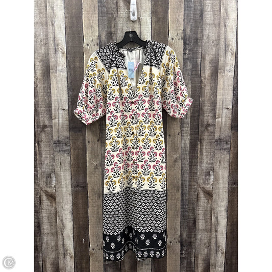 Dress Casual Midi By Ann Taylor In Multi-colored, Size: 6p
