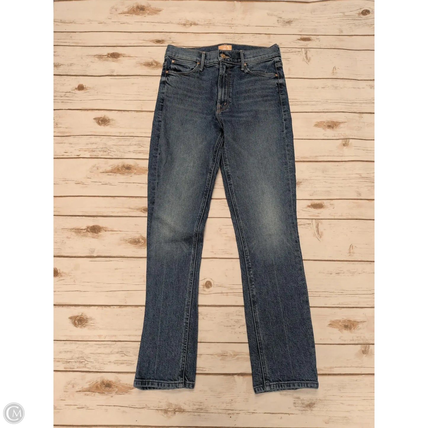 Jeans Skinny By Mother In Blue Denim, Size: 6