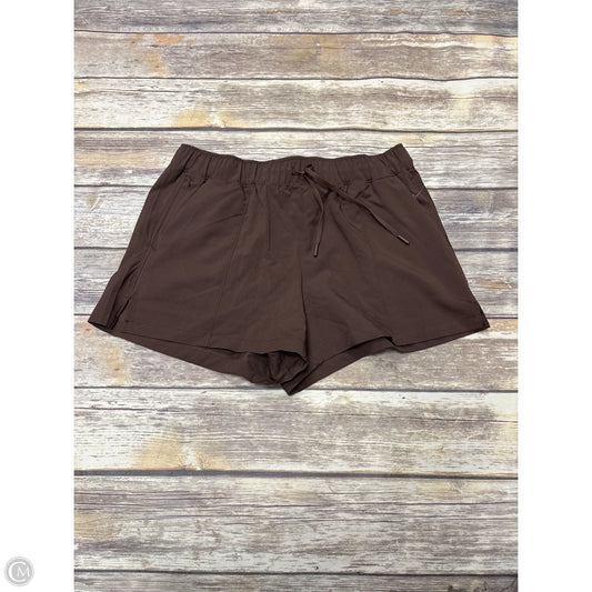 Athletic Shorts By 90 Degrees By Reflex In Brown, Size: M