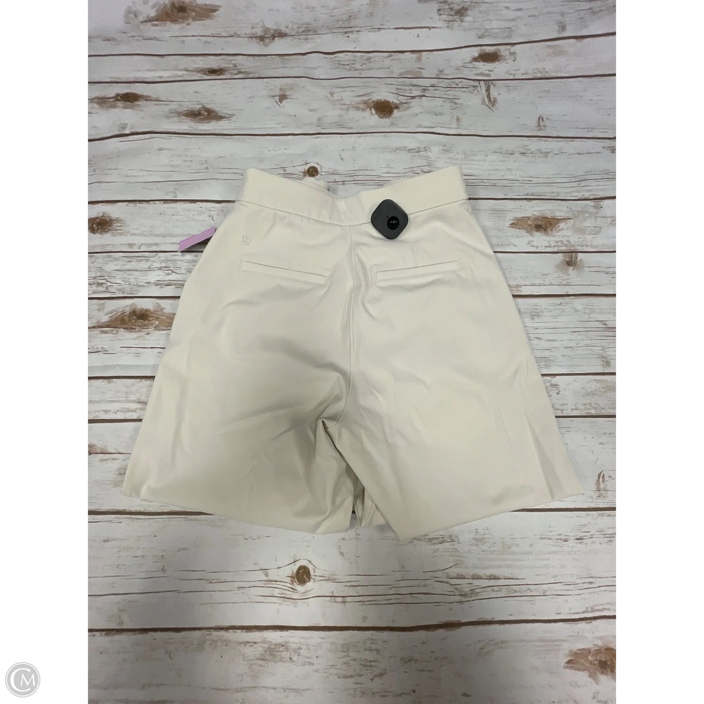 Athletic Pants By Lululemon In Cream, Size: S