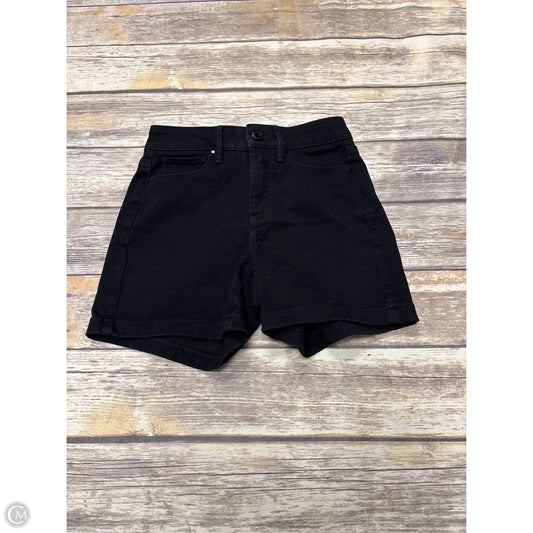 Shorts By White House Black Market In Black Denim, Size: 0