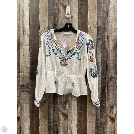 Top Long Sleeve By Forever That Girl In Multi-colored, Size: Xsp