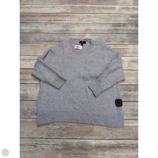 Sweater Cashmere By Cme In Grey, Size: L